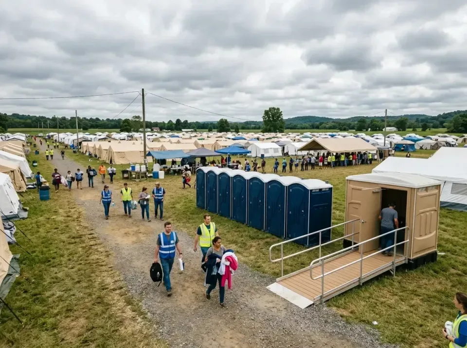 disaster-relief-camp-restrooms-010 — frequently asked questions, Dumpster & Portable Bathrooms Rental in DeCordova, TX